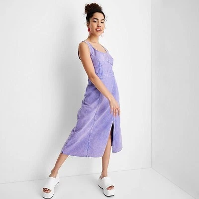 DIESEL | Purple Women's Denim Dress | YOOX