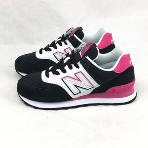 new balance wl574 black pink