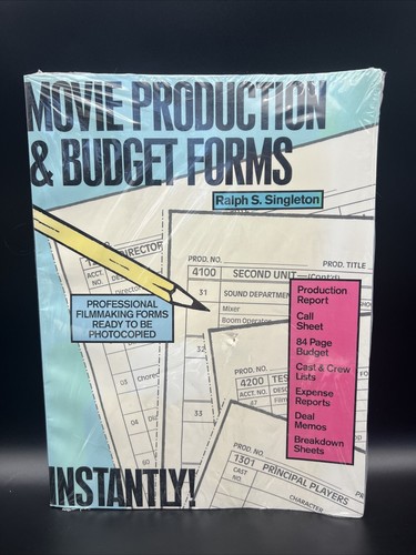 Ralph S. Singleton Filmmaker's Library: Movie Production and Budget Forms......