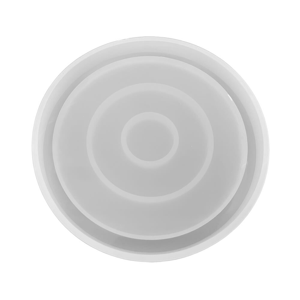 Flexible Reusable Silicone Coaster Mould - Round 120mm