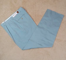 Corbin Threads LTD NWT Men's Pants Wool Blend 33xUnhemed Blue