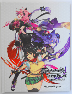 Neptunia x Senran Kagura Ninja Wars Official Art Book - Art of Ninjutsu