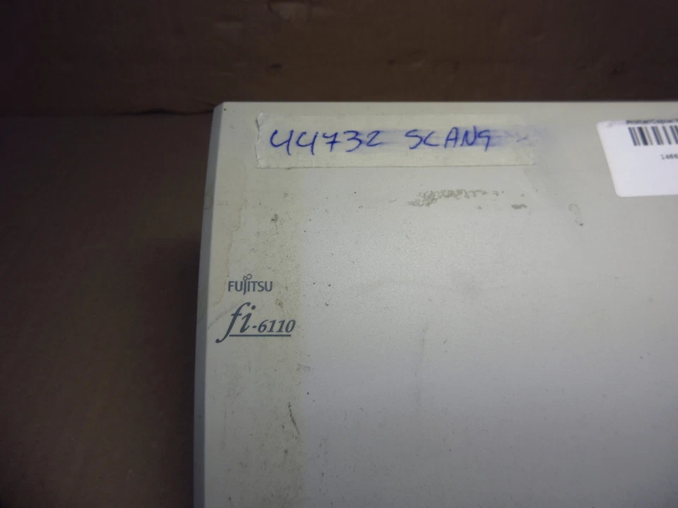 Fujitsu fi-6110 A4 Duplex 600dpi Color Document Scanner 44732 SCANS / NO TRAYS - Bild 2 von 4
