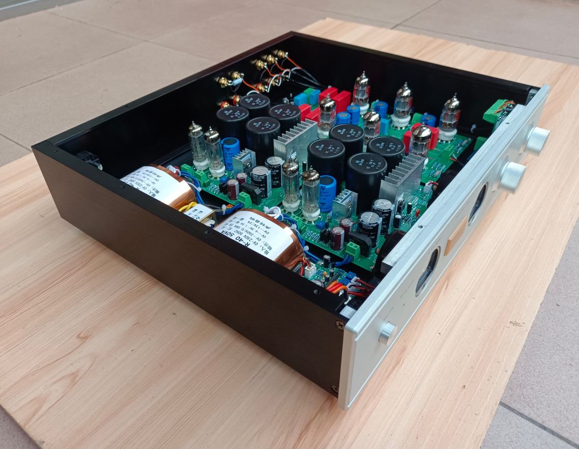 Latest Upgrade JADIS JP200 Tube Preamplifier 6Z4 +ECC881 Hifi Audio