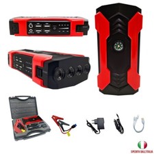 Avviatore per Auto Batteria Emergenza 15000mah Starter Booster Powerbank Flash - Miniatura 1