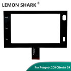 50 Pin 7' Car Radio Gps Touch Screen Glass Digitizer For Peugeot 208 Citroën C4