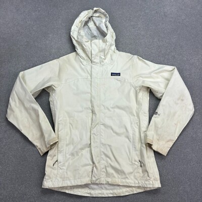 Patagonia Jacke Damen Extra Small weiß Torrentshell H2NO Windbreaker Lady