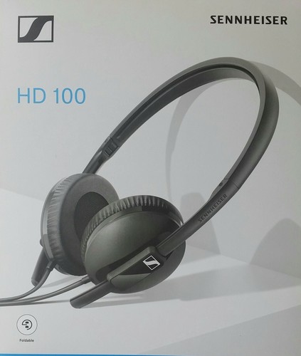 Sennheiser HD 100 Stereo Headphones Dynamics Sovraurale, Light, Collapsible  4044155245097 | eBay