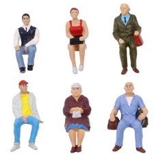 12 Stück Alle Sitzenden