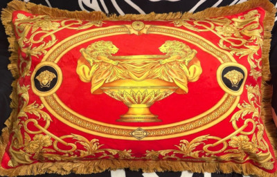 Versace Cushion Throw Shame Medusa Bed Sofa Home King Luxury Home Gift Sale