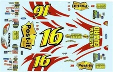 Winscals #16 Post It 2005-Greg Biffle 1/24 waterslide Nascar decal