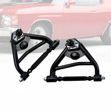 Tubular Upper Control Arms Fit Chevy Camaro Pontiac Firebird 1970-1981 Black
