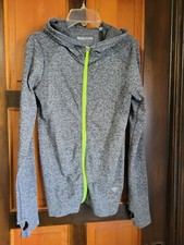 FOREVER 21 Active Zip-Up Hooded Light Jacket. Size S