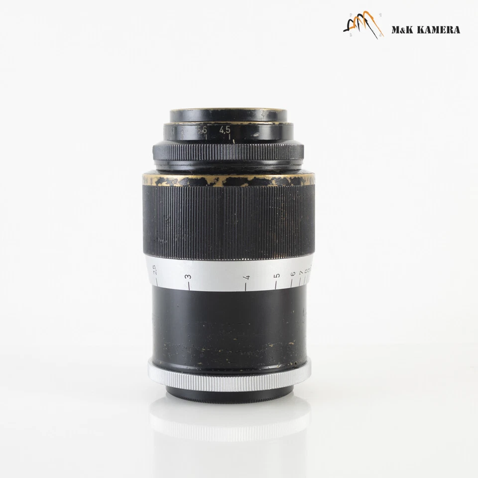 Объектив Leica Hektor L39 135 мм/F4.5 A36 с короткой фокусировкой черная краска LTM #787 - Изображение 4 из 4