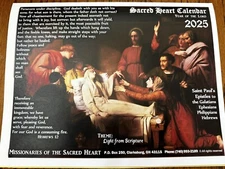 2025 Traditional Catholic Calendar