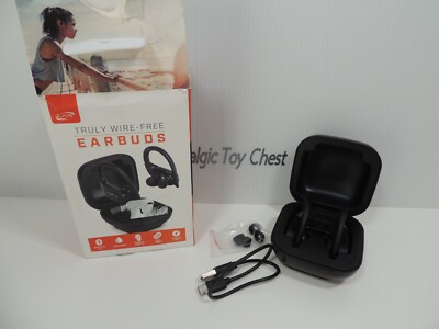 iLive Truly Wire-Free Earbuds Auto Pairing Sweat Proof IAEBT270B Black 