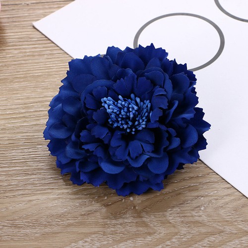 Groß Pfingstrose Blume Haarspange Braut Haarnadel Brosche Hochzeit Zubehör DE - Picture 24 of 26