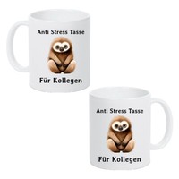 "Tasse \"Anti Stress FüR Kollegen\" Lustige Tasse FüR Die Arbeit BüRotasse Funny"