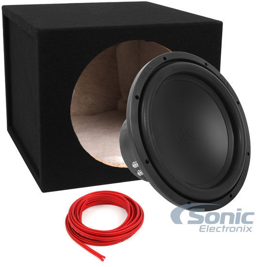 Сабвуфер 12 NVX VSW122v2 Герметичный корпус СВОБОДНЫЙ провод для динамика 29290₽