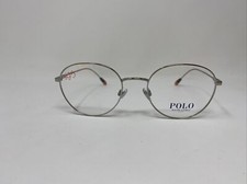 POLO RALPH LAUREN PH1208 9001 51/19/145 SILVER ROUND EYEGLASSES MQ74