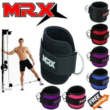 MRX Weight Lifting D Ring Ankle Strap 1 PC Leg Pulley Cable Attachment Men Women