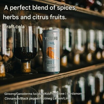 Iyoshicola Kraft Cola can 250ml 6 Cans Cola nut and 7 spices