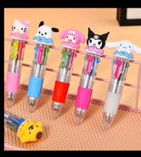 Sanrio 4-in-1 Multi Color Ballpoint Pen Light Weight And Retractable