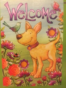 Large Porch Flags Set of 2