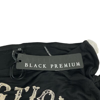 Affliction Dress Women's Size XS Black Gathered Drop shoulder Black Premium $88 | eBay Affliction Dress Women's Size XS Black Gathered Drop shoulder Black Premium $88 | eBay