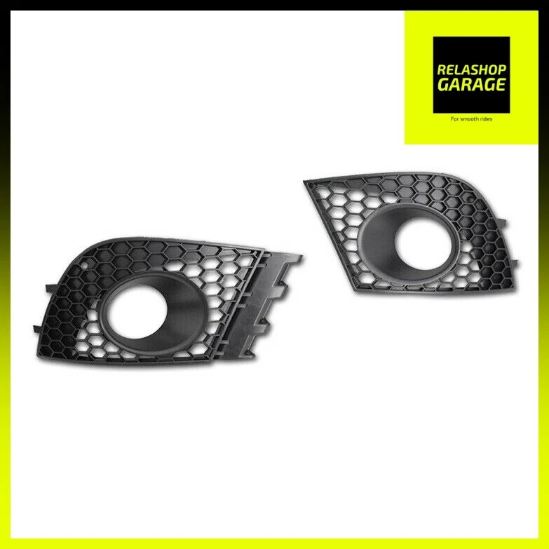 SEAT IBIZA / CORDOBA 2006 - 2008 PARACHOQUES DELANTERO PARRILLA ANTINIEBLA JUEGO PAR NEGRO  Foto 2 de 3