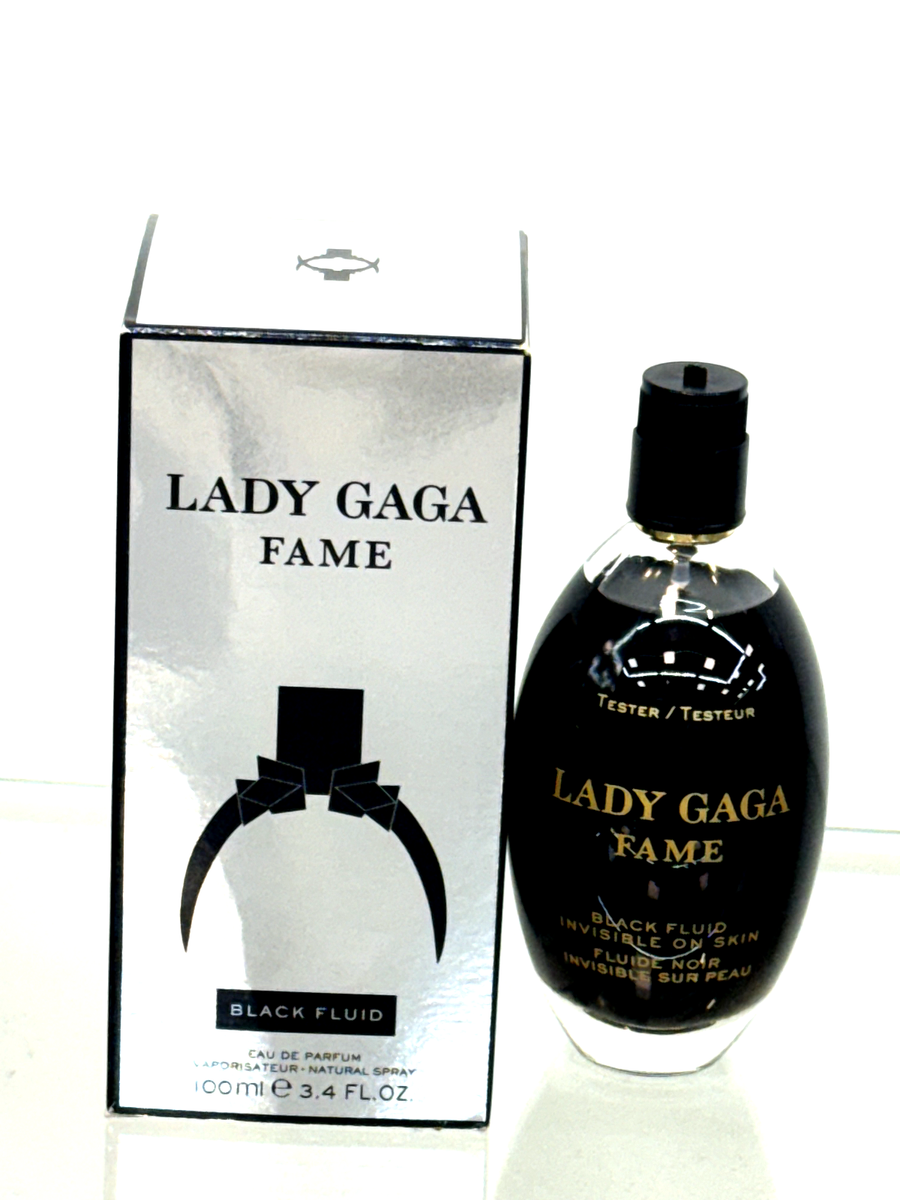 LADY GAGA FAME BLACK FLUID 100ml 香水 未開封 Lady Gaga Fame Black Fluid Women Perfume EDP Spray 3.4oz / 100ml