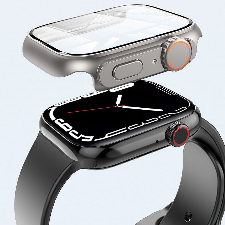 Capa Protetora para Apple Watch 44mm Series 4, 5 e 6 - Deixe seu Relogio  com o Visual do Apple Watch Ultra Titanium