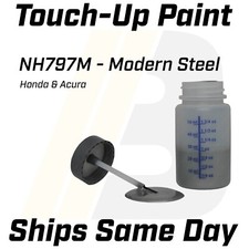 Nh797m Modern Steel Metallic - 1 Oz Touch Up Paint Kit W Brush For Honda Acura