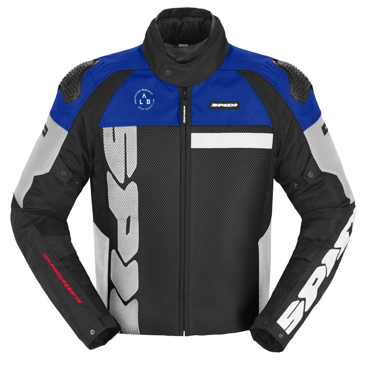 Spidi Progressive Net H2 White Light Blu Motorcycle Jacket - New