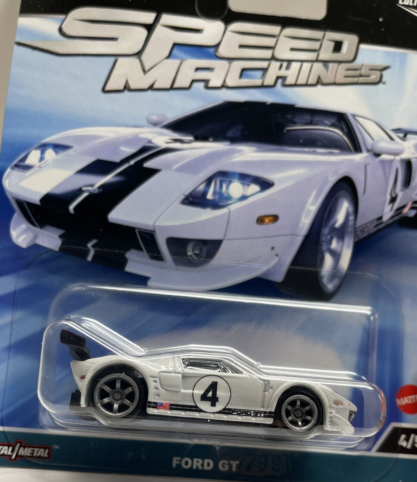 HOT WHEELS 2023 CAR CULTURE SPEED MACHINES 4/5 FORD GT #4