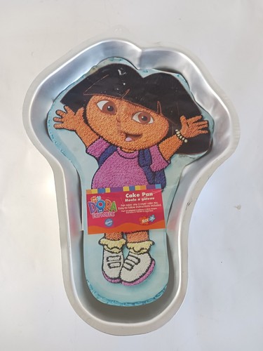 2003 WILTON Viacom DORA THE EXPLORER CAKE PAN 2105-6300 Aluminum Mold Baking  - Picture 1 of 3