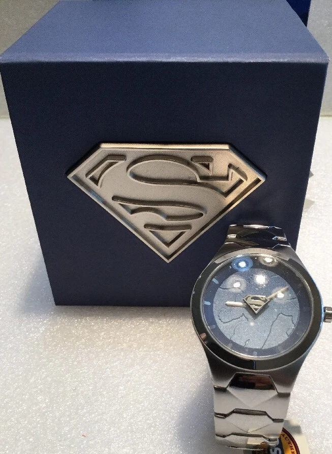 NEW LIMITED EDITION FOSSIL SUPERMAN WATCH LI2230 ONLY 3000 MADE