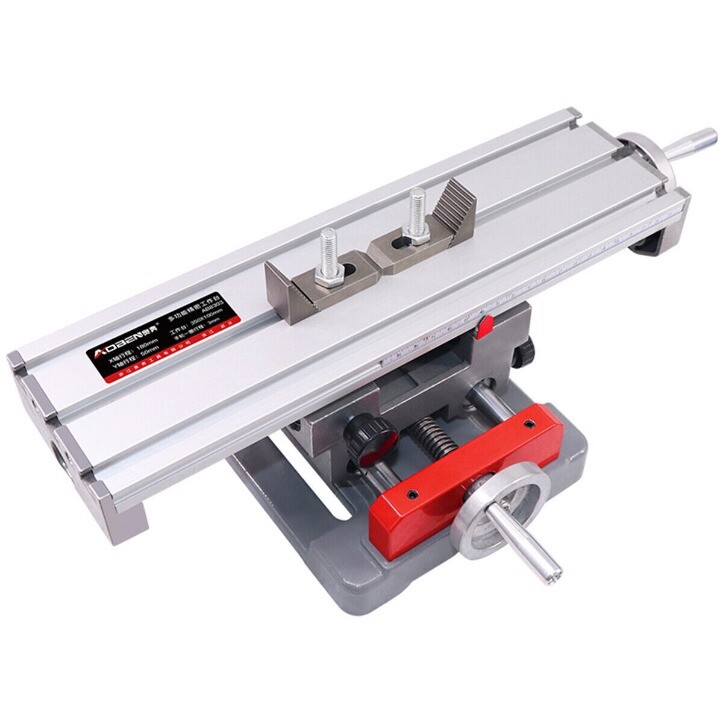 X Y Axis Bench Cross Slide ViseTable Milling Drilling Fixture Worktable ...