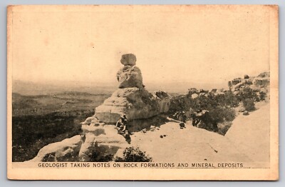 Rock Formations & Mineral Deposits Sesqui-Centennial Philadelphia PA 1926 PC