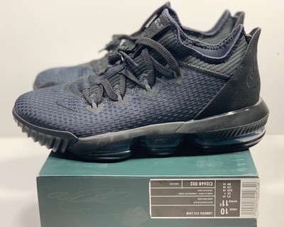 lebron xvi triple black