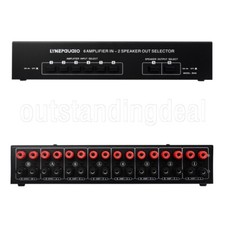 B046 Passive Amplifier Speaker Selector 6 Amplifier IN 2 Speaker OUT ot25