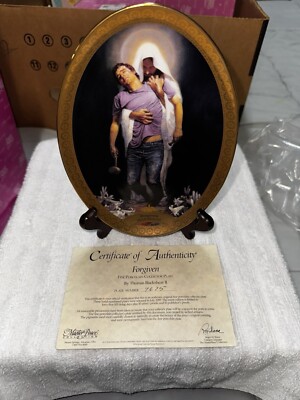  Forgiven  The Master Peace Plate Thomas Blackshear II Ltd Ed With Certificate