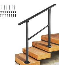 BotaBay Treppenhandlauf, 91,4 x 102,6 cm Handläufe für Außentreppen passend für 0 bis 3 Stufen