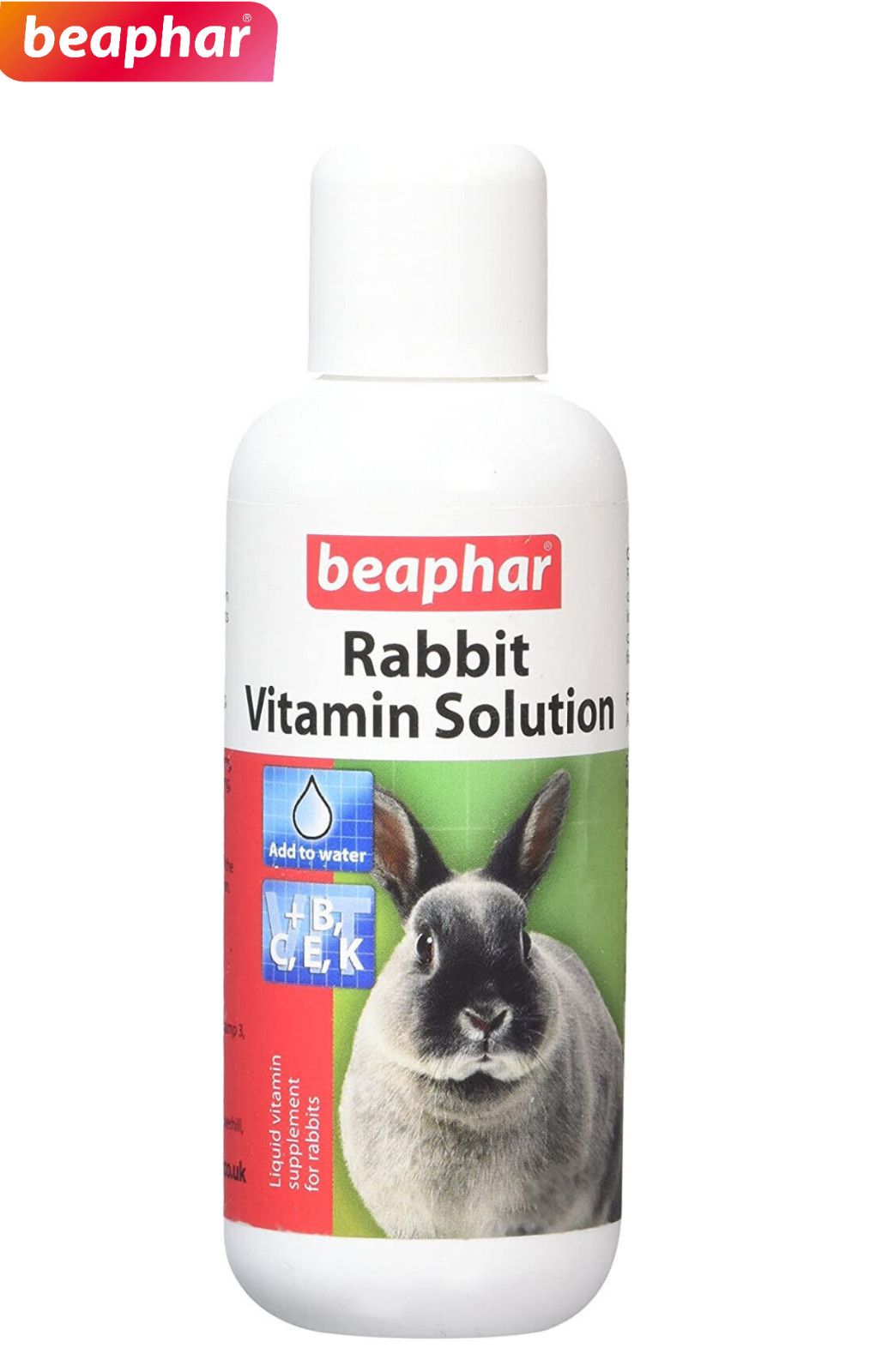 BEAPHAR SMALL ANIMAL RABBIT MULTI VITAMIN SOLUTION HEALTH SUPPLEMENT 100ML