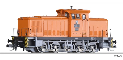 Tillig 96324 Diesellokomotive V 60 D, Werklok 73 Ep. III TT NEU OVP #SR19