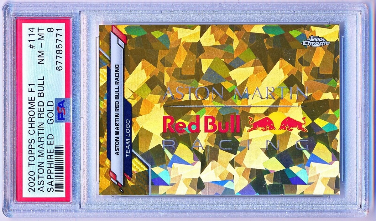 2020 Topps Chrome Sapphire Edition Formula 1 - Team Logos Aston