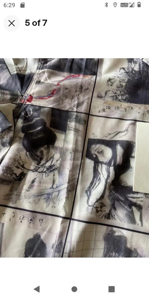 Limited Edition Wacko Maria Bondage Shibiri Hawaiian Shirt Size XL