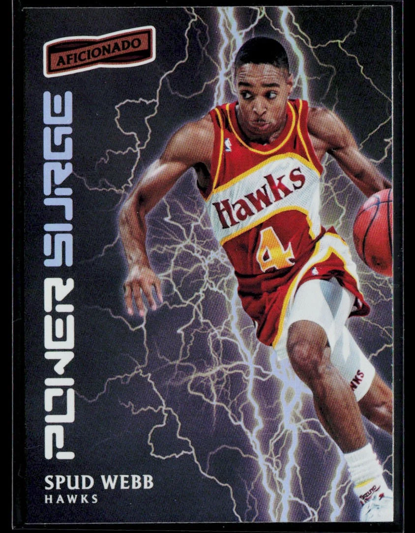 Spud Webb trading card
