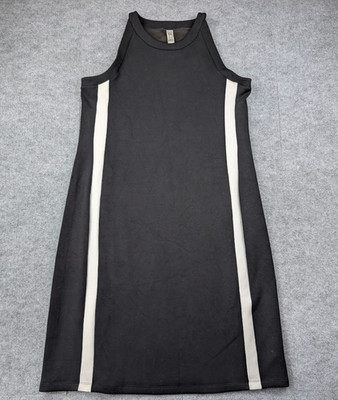 Spanx Air Essentials Midi Dress Womens XL Athleisure Tank Track Stripe Comfort