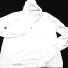 Peter Millar Hoodie Mens -XL White Grid Half-Zip Sweater Jacket CROWN Sport Golf